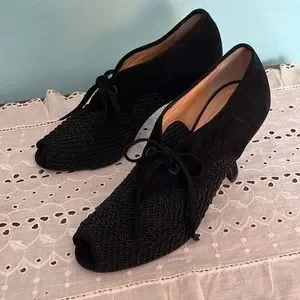 ombeline | Shoes | Ombeline Paris Shoes Black Peep Toe 